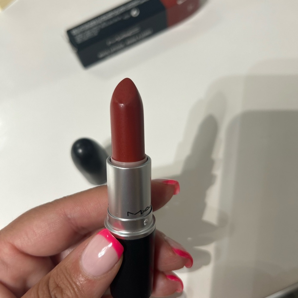 MAC Cosmetics Satin Lipstick in Brick Brown